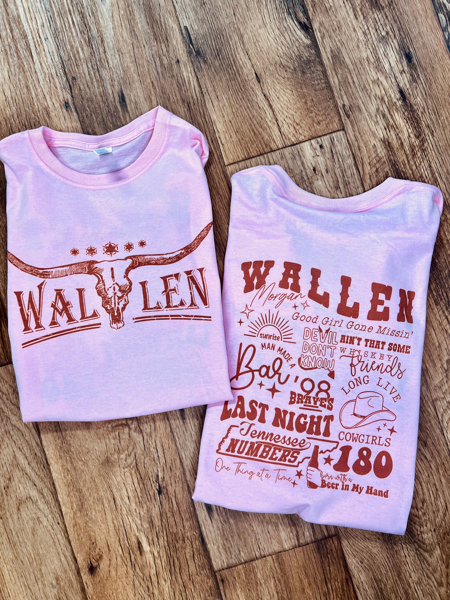 Pink Wallen Tee